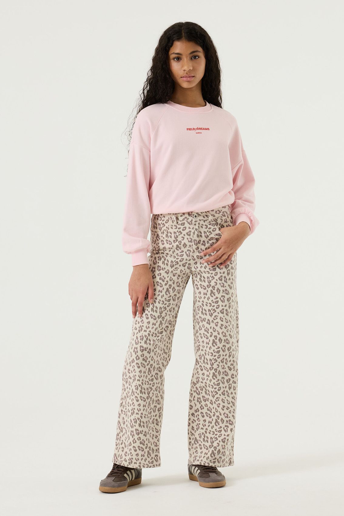 GARCIA Hose mit Leoprint