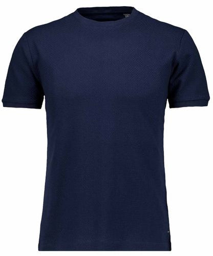 RAGMAN T-shirt Jacquard, mercerisierte Baumwolle