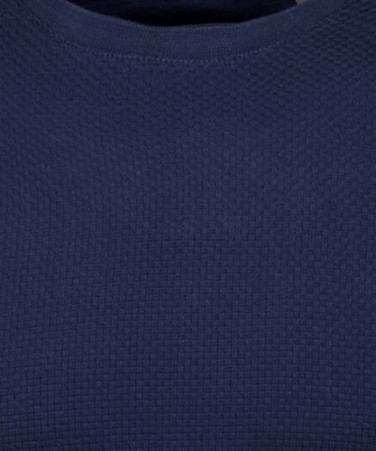 RAGMAN T-shirt Jacquard, mercerisierte Baumwolle