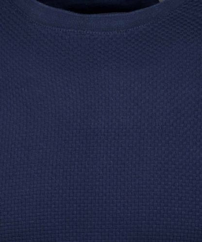 RAGMAN T-shirt Jacquard, mercerisierte Baumwolle