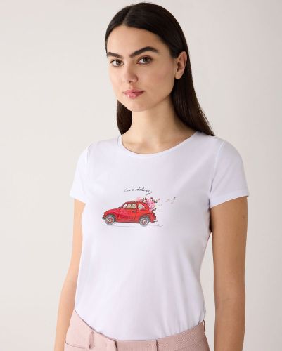 MORE & MORE T-Shirt mit Frontprint