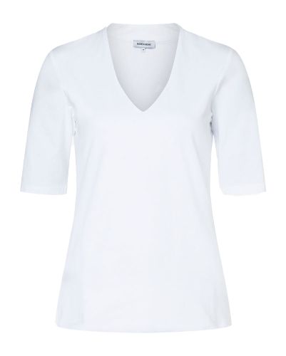 MORE & MORE T-Shirt mit V-Ausschnitt