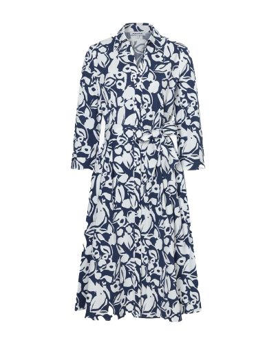 MORE & MORE Hemdblusenkleid mit Print