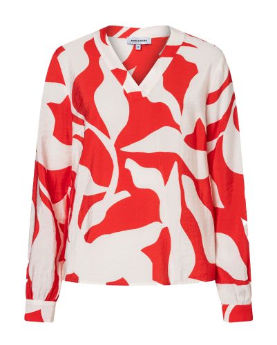MORE & MORE Bluse mit Grafikprint