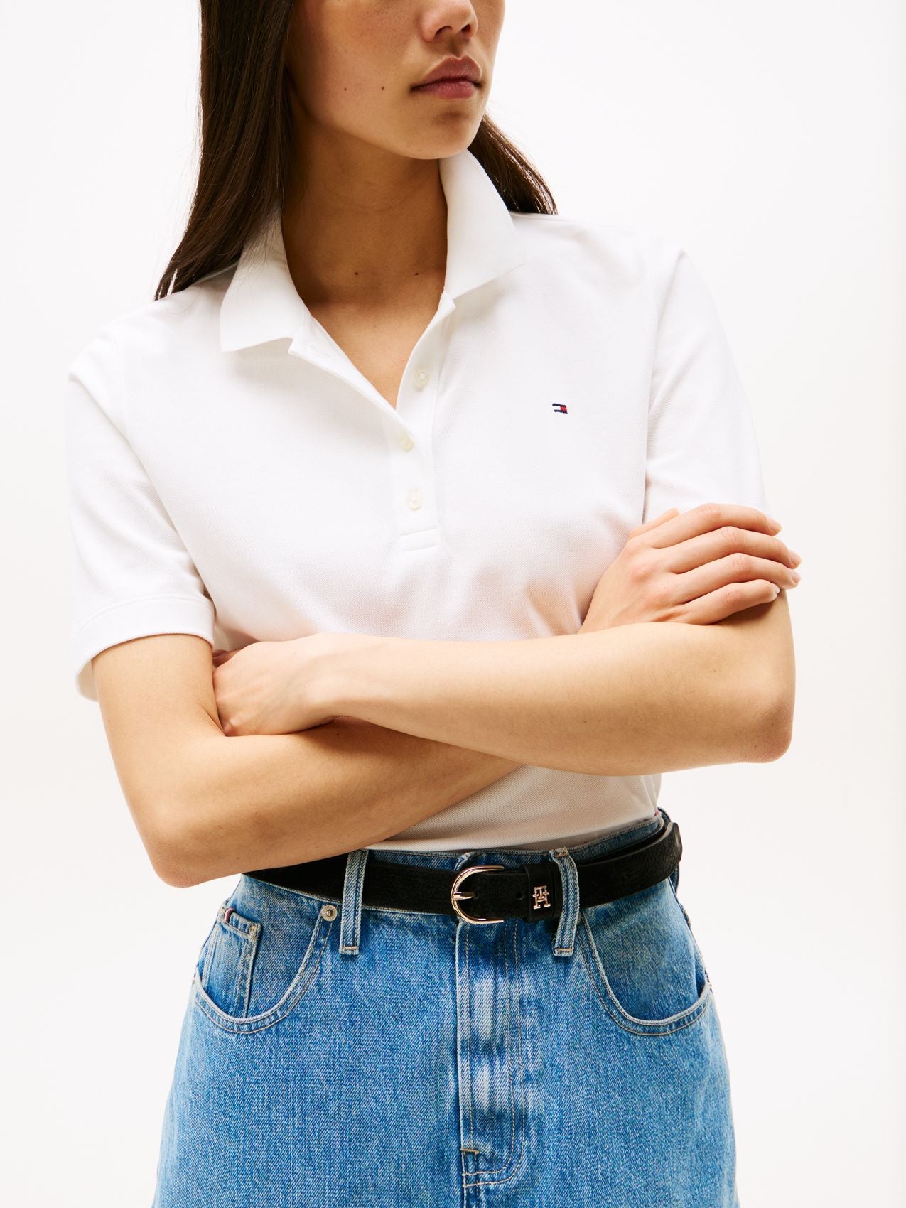 TOMMY HILFIGER Piqué-Poloshirt, Regular Fit, 1985