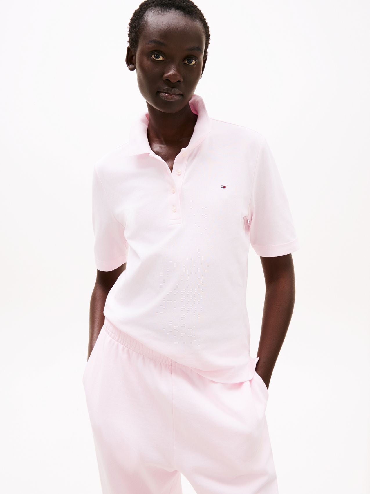 TOMMY HILFIGER Piqué-Poloshirt, Regular Fit, 1985 S