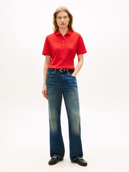 TOMMY HILFIGER Piqué-Poloshirt, Regular Fit, 1985