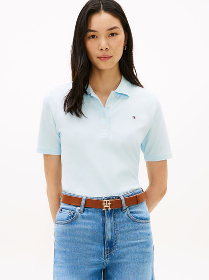 TOMMY HILFIGER Piqué-Poloshirt, Regular Fit, 1985