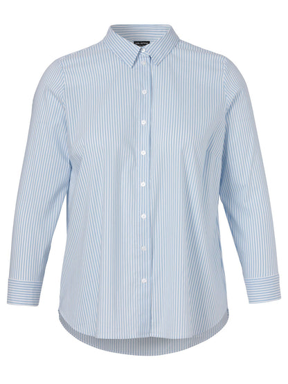 Bluse Hemdkragen 1/1 Arm  Streifen
