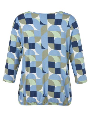 VIA APPIA T-Shirt Rundhals 3/4 Arm Druck