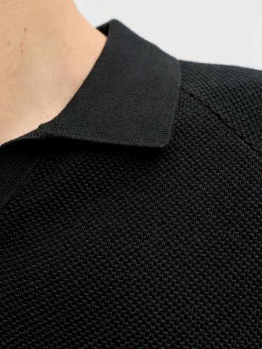 JACK & JONES JJHILL KNIT SPLIT NECK SS26 PLS