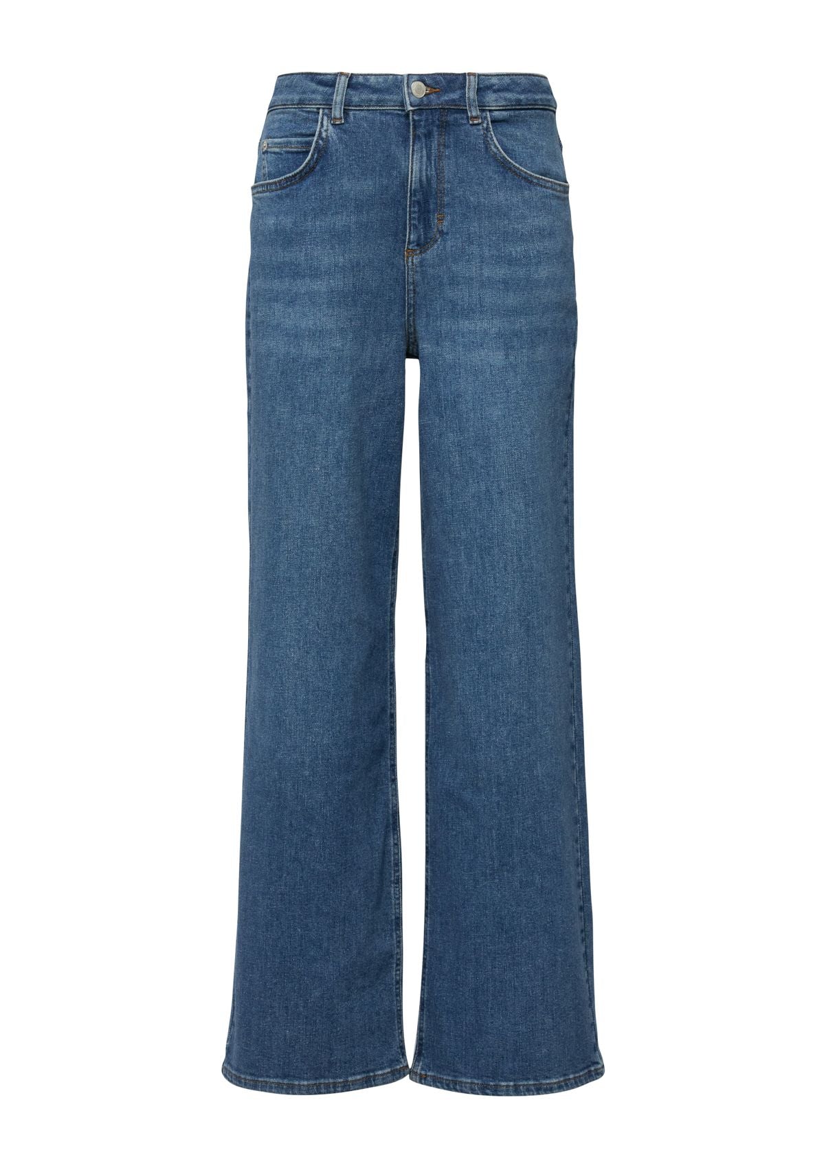 COMMA Elastische Wide Leg Jeans