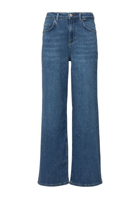 COMMA Elastische Wide Leg Jeans
