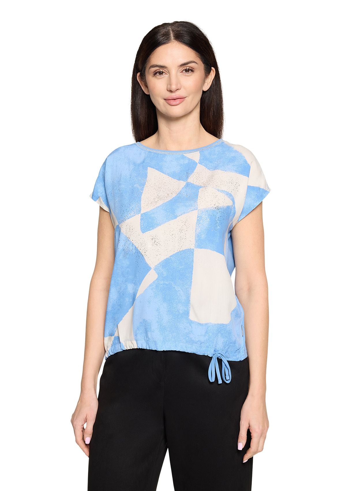 BETTY BARCLAY Patchwork-Shirt L