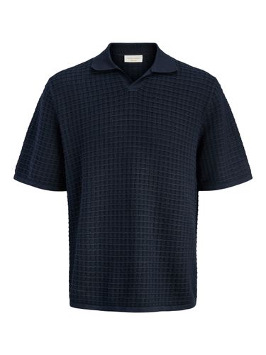 JACK & JONES JORNANTUCKET KNIT SPLIT NECK POLO PLS EU6XL US4XL
