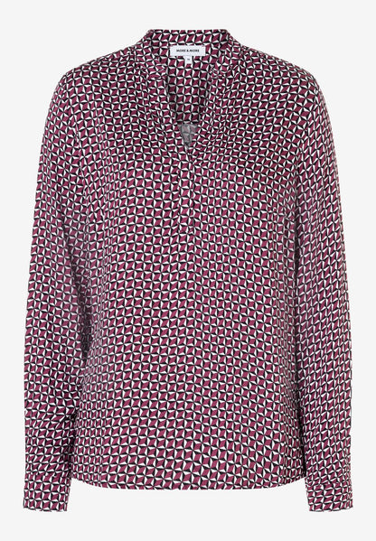 MORE & MORE Viskose-Printbluse 34