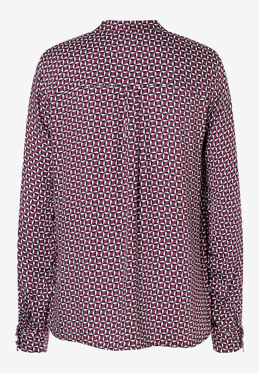 MORE & MORE Viskose-Printbluse