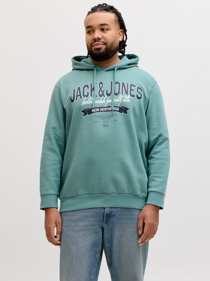 JACK & JONES JJELOGO SWEAT HOOD 2 COL 25/26 NOOS PLS