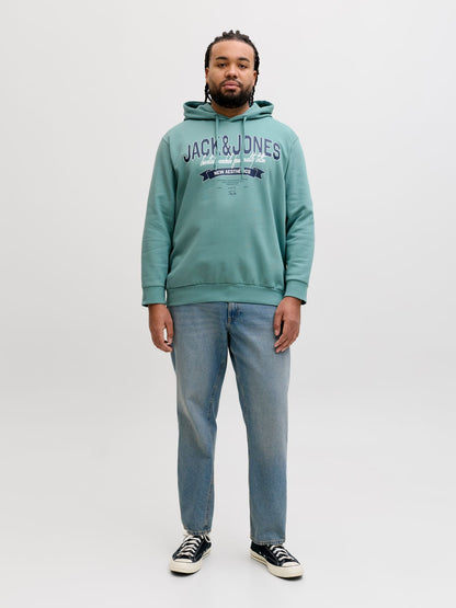 JACK & JONES JJELOGO SWEAT HOOD 2 COL 25/26 NOOS PLS