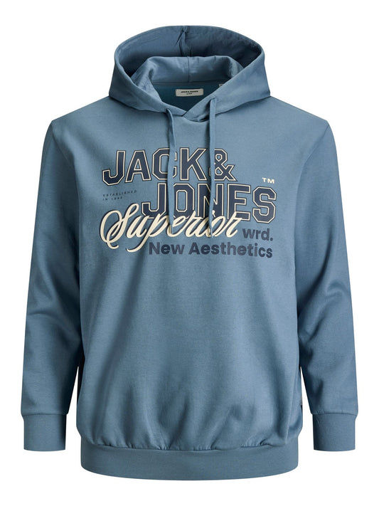 JACK & JONES JJELOGO SWEAT HOOD 2 COL 25/26 NOOS PLS EU8XL US6XL