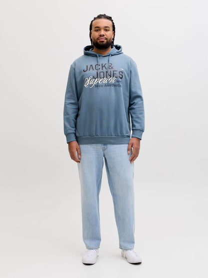 JACK & JONES JJELOGO SWEAT HOOD 2 COL 25/26 NOOS PLS