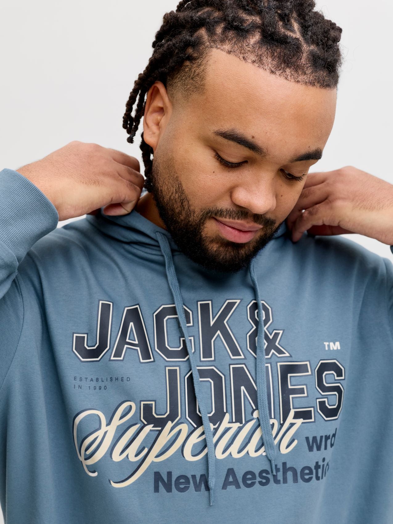 JACK & JONES JJELOGO SWEAT HOOD 2 COL 25/26 NOOS PLS