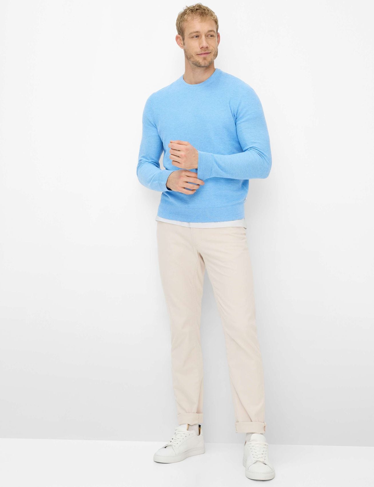 BRAX Strukturierter Strickpullover "Rick"