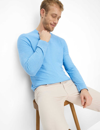 BRAX Strukturierter Strickpullover "Rick"