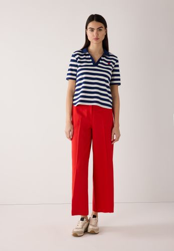 MORE & MORE Streifen Polshirt