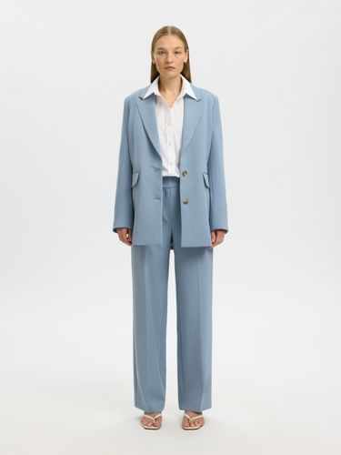 BESTSELLER SLFRITA MW WIDE PANT MEL NOOS