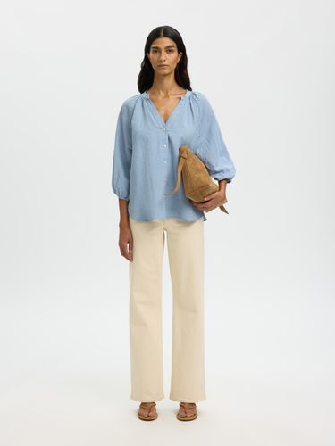 BESTSELLER SLFCLEO-ALBERTA LINEN BLEND SHIRT NOOS