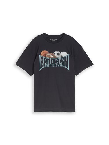 TOM TAILOR Oversize T-Shirt mit Foto-Print