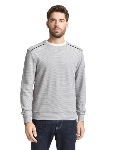 TOM TAILOR Sweatshirt mit Logo-Badge