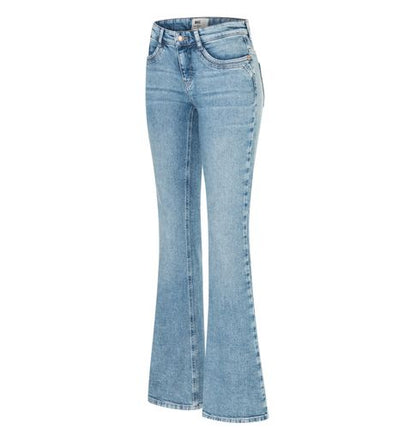 MAC Flared Jeans mit modernen Details DETROIT