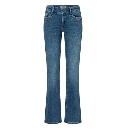 MAC Flared Jeans mit modernen Details DETROIT