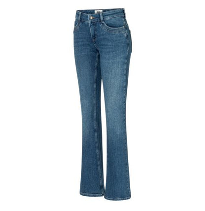 MAC Flared Jeans mit modernen Details DETROIT