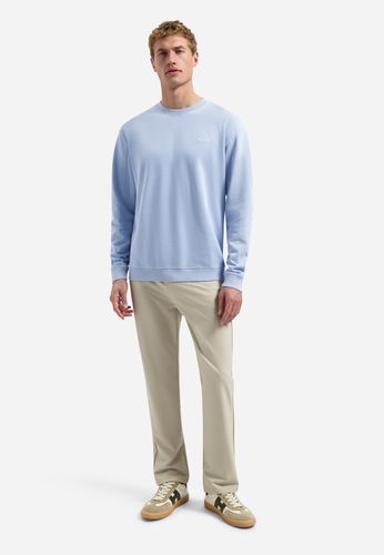 NO EXCESS Sweater Crewneck French Terry Garment Dyed