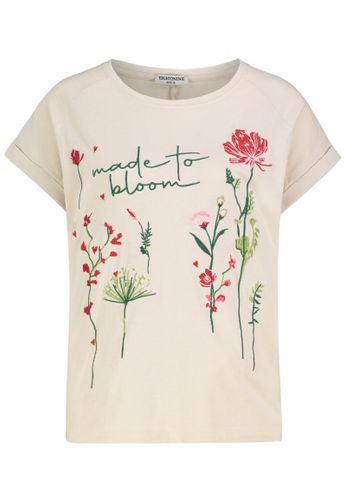 SUBLEVEL Damen, Shirt kurzarm, nude beige M