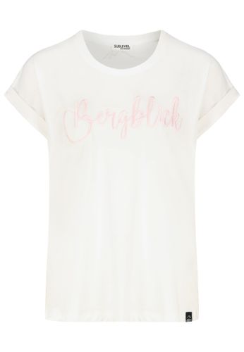 SUBLEVEL Damen, Shirt kurzarm, offwhite M
