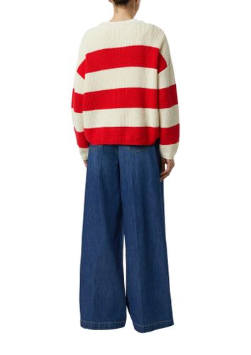 COMMA Strickpullover mit Blockstreifen