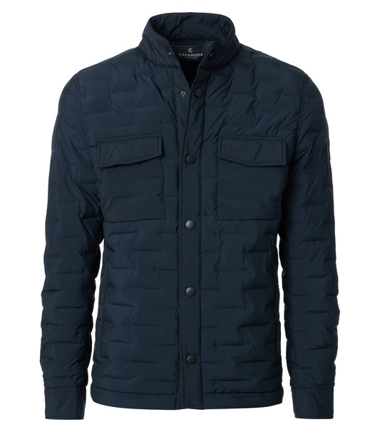 CASA MODA Overshirt Jacke mit zwei Brusttaschen