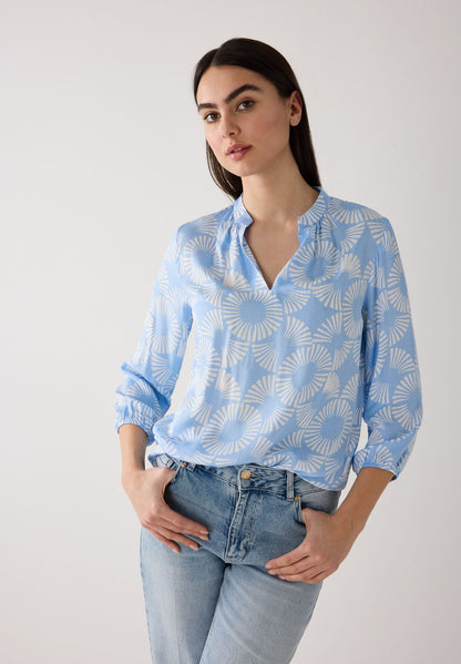 MORE & MORE Viskosebluse mit Print