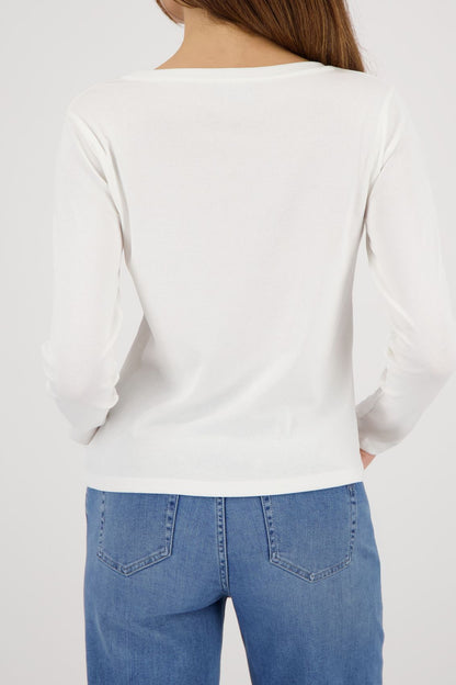 Langarmshirt mit Landschaftsprint