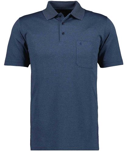 RAGMAN Softknit-Polo "Fischernetz"