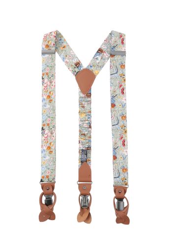 PRINCE BOWTIE Set Hosenträger+Fliege+Tuch