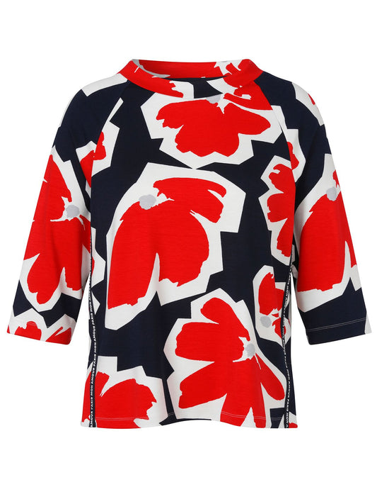 Sweatshirt Rundhals 3/4 Arm