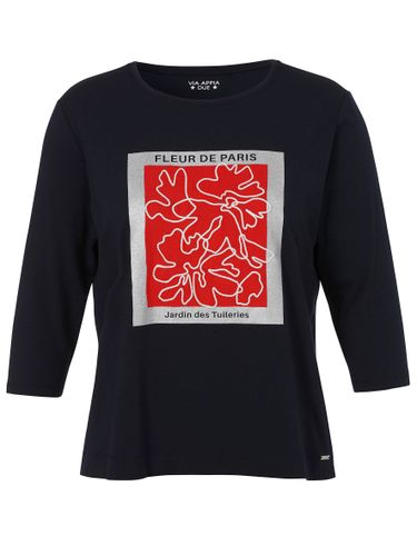 VIA APPIA T-Shirt Rundhals 3/4 Arm Motiv 48