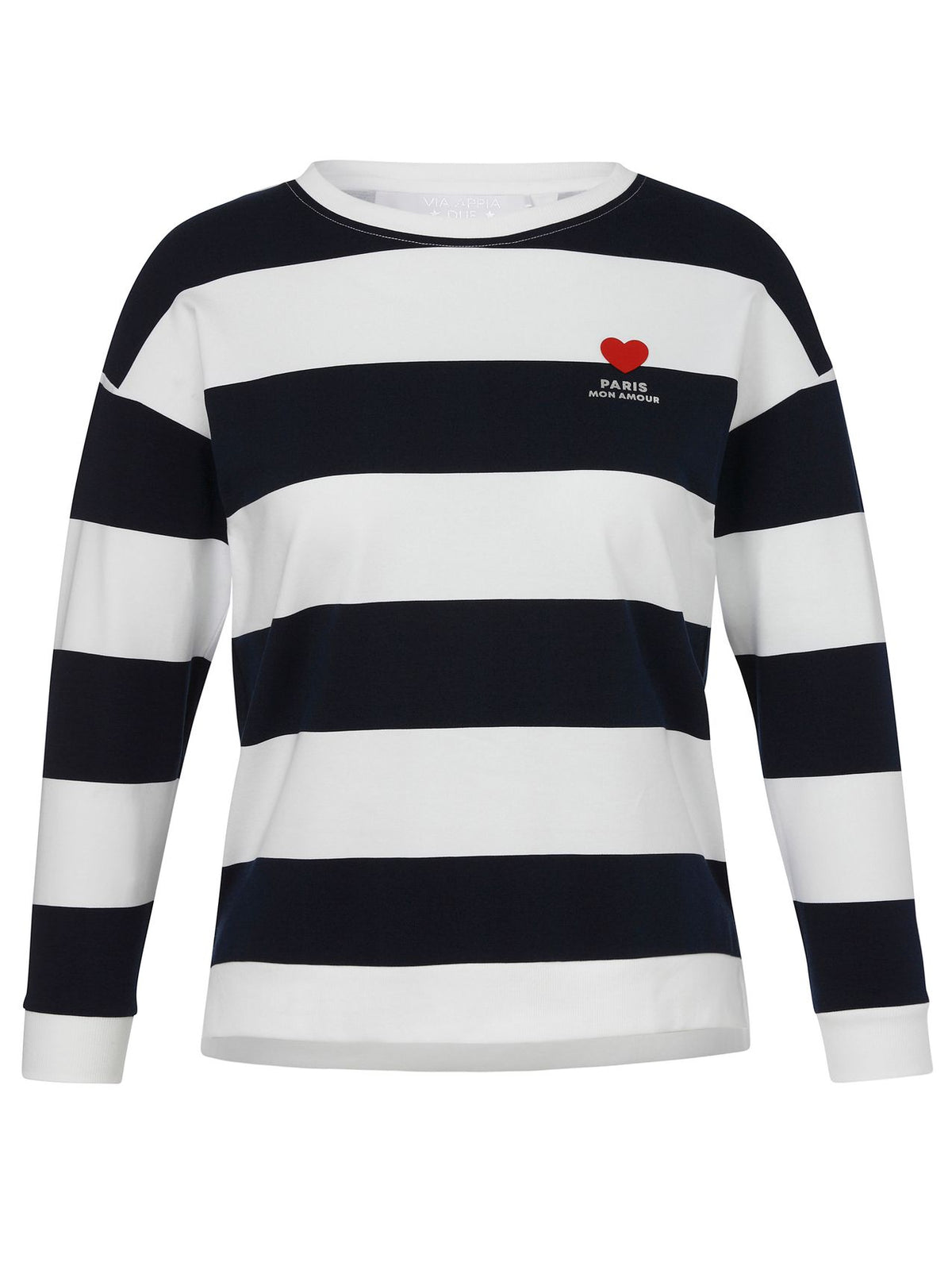 Sweatshirt Rundhals 1/1 Arm Druck