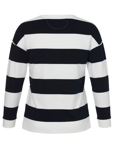 VIA APPIA Sweatshirt Rundhals 1/1 Arm Druck