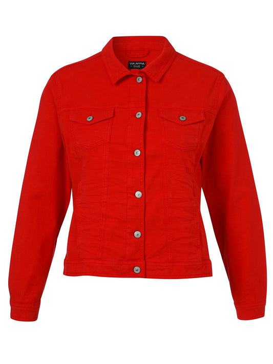Jacke Kragen 1/1 Arm Knöpfe
